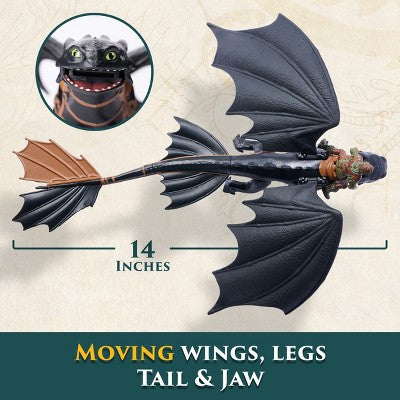 How to Train Your Dragon Viking and Toothless Action Figure