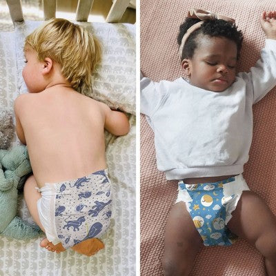 The Honest Company Clean Conscious Disposable Overnight Diapers Cozy Cloud + Star Signs - Size 4 - 48ct