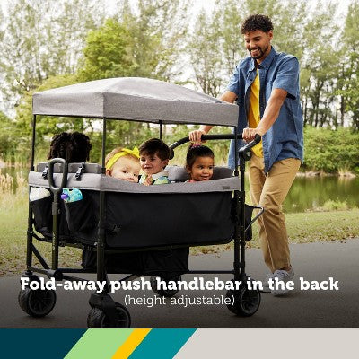 Safety 1st Summit Quad Stroller Wagon - Gray Harbor (LOCAL PICKUP ONLY)