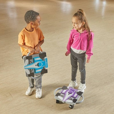 Hand2Mind Speedway Racer Scooter Board - Light Blue