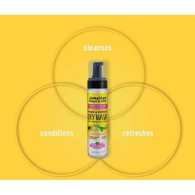 Jamaican Mango & Lime Refreshing Dry Wash Texturizing Hair Spray - 8oz