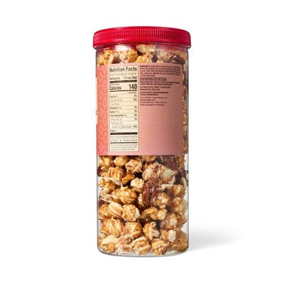 Christmas Caramel Pecan Cinnamon Roll Caramel Corn Clusters Popcorn - 18oz - Favorite Day