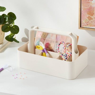 Storage Caddy Color Ivory - Brightroom