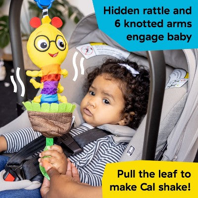 Baby Einstein Cal-a-Puller Pull & Shake Toy - 0-36 Months