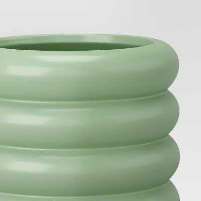 Large Bubble Ceramic Planter Green - Room Essentials