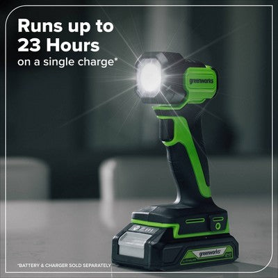 Greenworks POWERALL 24V Cordless 200N Flashlight - Tool Only