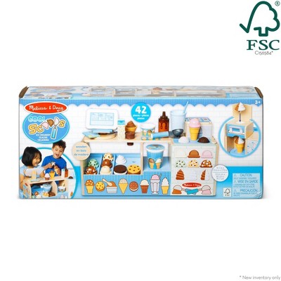 Melissa & Doug Wooden Cool Scoops Ice Creamery Play Food Toy (LOCAL PICKUP ONLY)