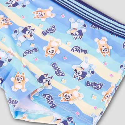 Girls' 4pk Bluey Boxer Briefs - 8