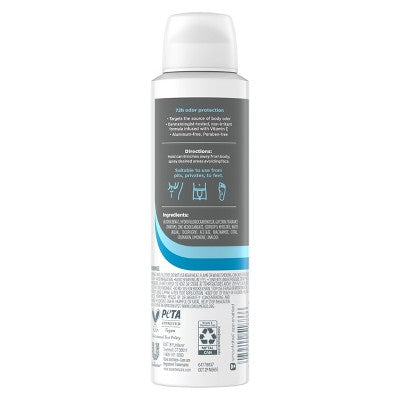 Dove Men+Care Whole Body Aluminum Free Deodorant Spray - Marine + Blue Cypress - 4oz