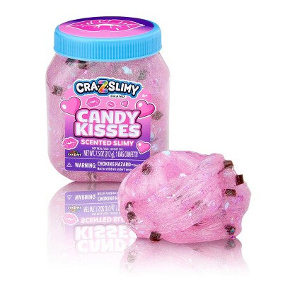 Cra-Z-Slimy Candy Kisses Scented Slime Jar