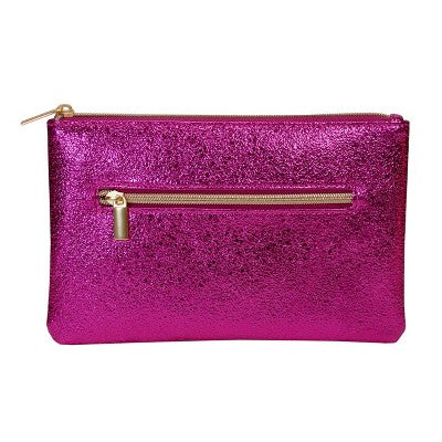 Allegro Zipper Pouch - Pink Shimmer