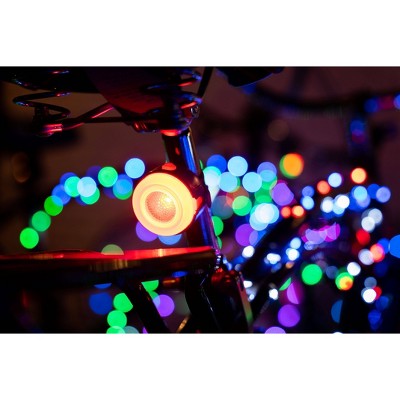 Brightz Ride LED - Star: ABS Bike Lights, Handlebar & Seat Post Mount, 11-Hour Battery