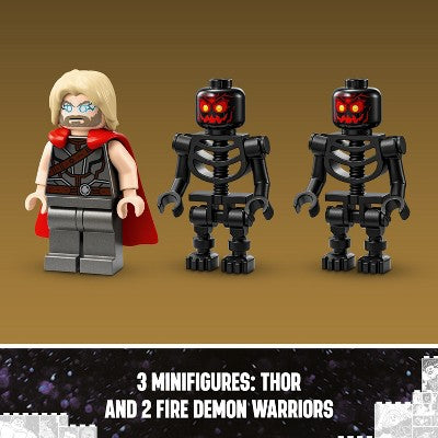 LEGO Marvel Thor vs. Surtur Construction Figure Building Toy 76289