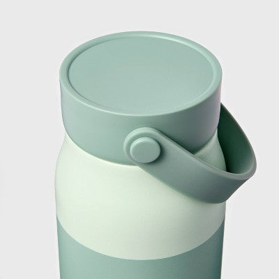 32oz Stainless Steel Hydration Water Bottle - Green - Embark