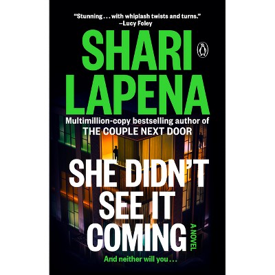 SHE DIDN'T SEE IT COMING - by Shari Lapena (Paperback)