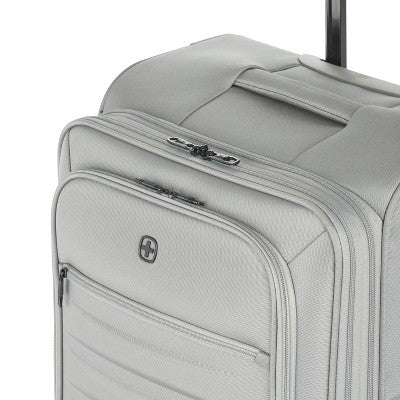 SWISSGEAR Checklite Softside Medium Checked Suitcase - Gray (LOCAL PICKUP ONLY)