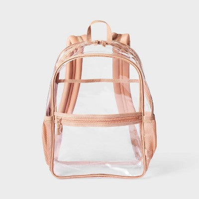 16.25" Clear Backpack - All In Motion Mocha
