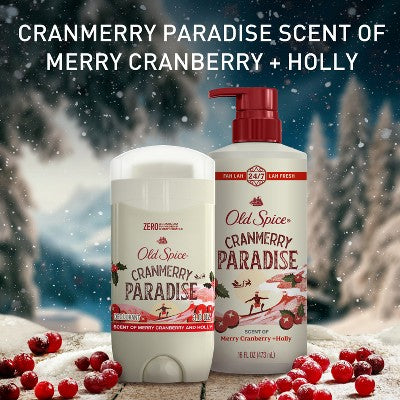 Old Spice Deodorant - Cranmerry Paradise - 3oz