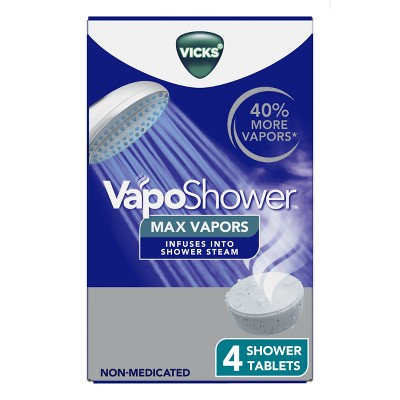 Vicks VapoShower Max Dissolving Vapors - 4ct
