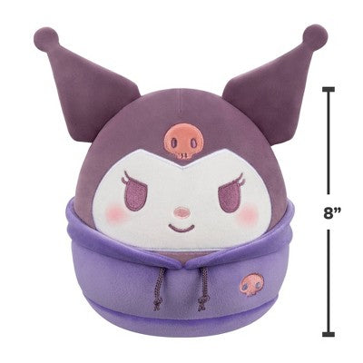 Hello Kitty 8" Squishmallows Dabodabo Hoodie Kuromi Mass Little Plush