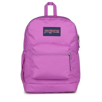 JanSport Cross Town Plus 17" Fits 15" Laptop Water Resistant Backpack - Fuchsia