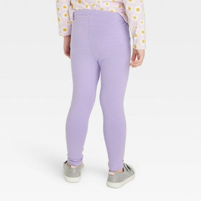 Toddler Girls' 2pk Leggings - Cat & Jack Purple/Pink 18M