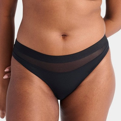 Parade Women's 2pk Briefs - Eightball/Balloon M: Recycled Nylon, Spandex, Cotton Gusset, Knit Fabric