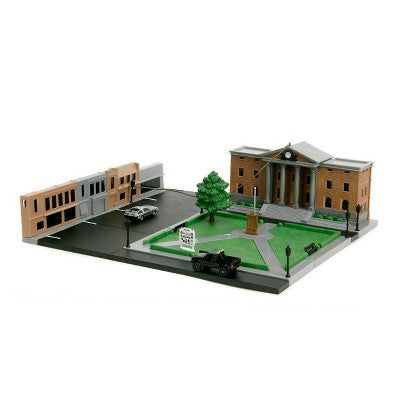 Jada Back to the Future Clock Tower Nanoscene Vehicle Playset