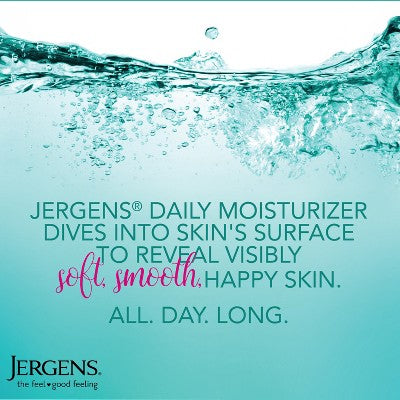 Jergens Daily Moisture Body Lotion with Hydralucence Blend, Dry Skin Moisturizer, Dry Skin Relief Scented - 10 fl oz