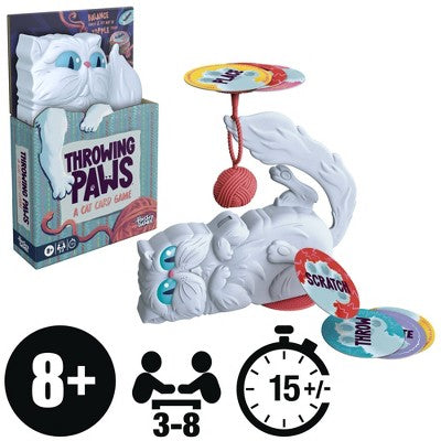 Hasbro Throwing Paws: A Cat Card Game
