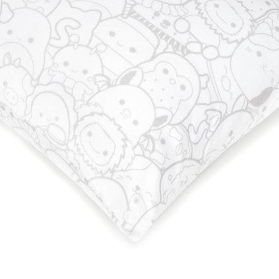SquishPillow Kids Soft Bed Pillow and Pillowcase Machine Washable