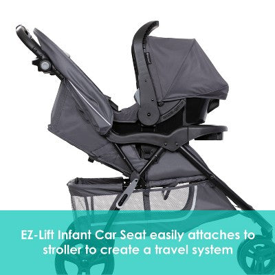 Baby Trend EZ Ride Travel System with EZ-Lift Infant Car Seat - Dash Gray (LOCAL PICKUP ONLY)
