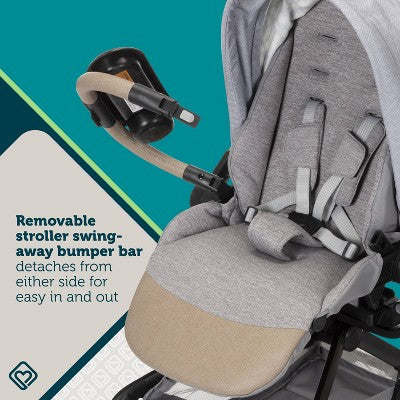 Safety 1st Turn & Go Rotating Travel System - French Gray (LOCAL PICKUP ONLY)