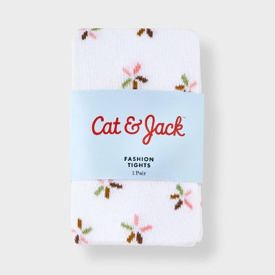 Toddler Ditsy Floral Fashion Tights - Cat & Jack 2T-3T