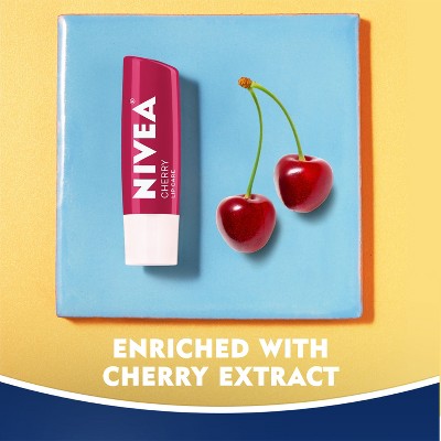 Nivea A Kiss Of Cherry Lip Care, 0.17 Oz, 1 Count