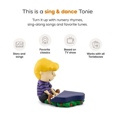 tonies Peanuts: A Charlie Brown Christmas Tonie Figurine *ADD 3 TO YOUR CART & 1 IS FREE!*
