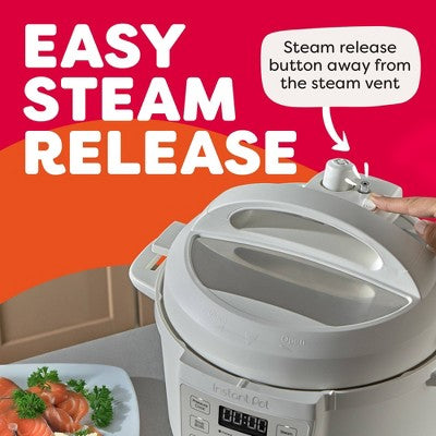 Instant Pot RIO 6qt 7-in-1 Electric Pressure Cooker & Multi-Cooker Sea Salt