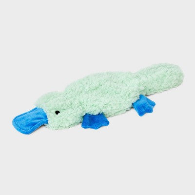 Crinkle Platypus Dog Plush Toy - Boots & Barkley