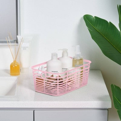 Aria Jelly Decorative Basket Small Pink - Brightroom
