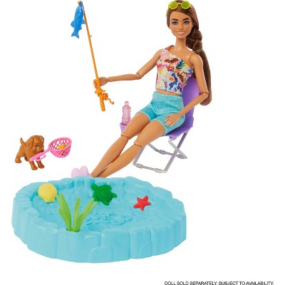 Barbie Dream Camper Playset with Roof Tent, BBQ Grill (LOCAL PICKUP ONLY)