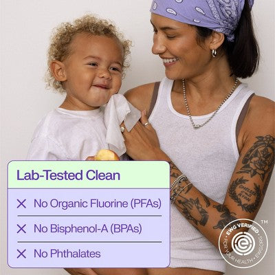 Freestyle 99% Water Baby Wipes, Fragrance Free for Sensitive Skin, Unscented - Flip Top Pouch Packs - 216ct