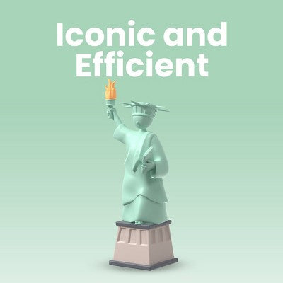 GEMS Figural 2000mAh Power Bank - Statue of Liberty