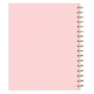 Blue Sky Day Designer 2026 Weekly/Monthly Faux Leather Hardcover Planning Calendar 7"x9" Blush