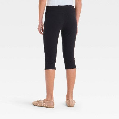 Girls' Capri Leggings - art class Black S