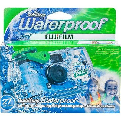 Fujifilm Quicksnap Waterproof Camera - Aqua Blue - 11/2026