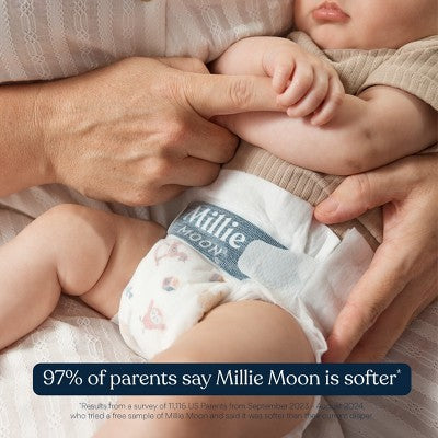 Millie Moon Luxury Disposable Diapers - Size 7 - 72ct
