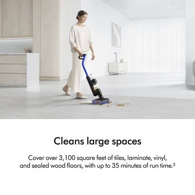 Dyson WashG1 Cordless Wet Cleaner 12" Black/Blue: Cleaning Path Bagless, Battery-Powered, 4 Speeds, Hardwood & Hard Floor, 2-Year Warranty (LOCAL PICKUP ONLY)