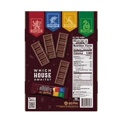 HERSHEY'S Milk Chocolate Harry Potter Halloween Candy Snack Size Box - 18.9oz/42pc