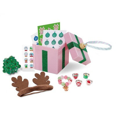 Our Generation Surprise Decorations Holiday Gift Box Series Limited Edition Collectible Ornaments & Mystery Box Accessories for 18" Doll