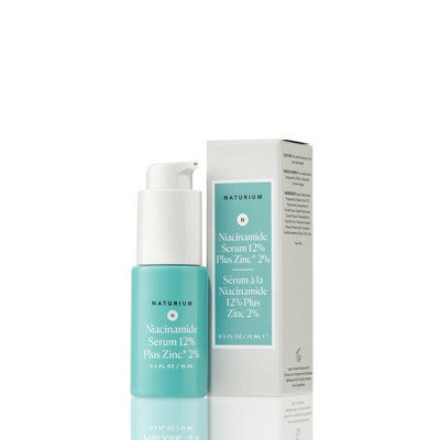 Naturium Niacinamide Mini Face Serum with 12% Zinc - 0.5 fl oz